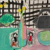 作品紹介(蝶々と春の野菜)【R7/5月】