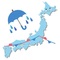 「戻り梅雨」というか、まだ「梅雨明け」していない。大雨に気をつけて！暑さは一息。