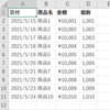 ExcelシートをCSV出力するVBA