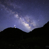 【天体撮影記 第223夜】 徳島県 四国最東端 蒲生田岬灯台と天の川