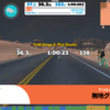 zwift その166  Tour of Watopia Stage 2: Standard Ride