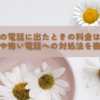 通知不可能の電話に出たときの料金は？着信拒否の方法や怖い電話への対処法を徹底解説