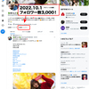 Twitter、3,000フォロワーに達しました！