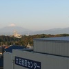 冠雪の富士山