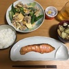 豚肉とオクラのチャンプルー/ナスと油揚げのお味噌汁レシピ