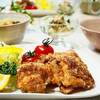♪鶏のから揚げ＆タケノコとしらす干しの炊き込みご飯♪
