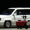 【モデルインプレッション】 INNO Models 1/64 Honda City Turbo II With Motocompo (White)