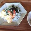 天ぷら蕎麦(茶の葉）