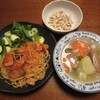  ベーコンのトマトパスタ