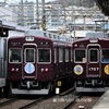 能勢電 鼓滝(2026.3.15) 旧阪急 １７０７ 祝電ＨＭ、 ５１４９ さくらＨＭ 並び