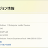 Windows 11 Insider Preview Build 23619 リリース