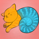 猫とデンデンムシ