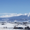 両親と、山の雪景色を観て、想う！