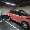 【CP+2025】横浜パシフィコの駐車場で日産サクラを普通充電。EV充電場所にガソリン車が停まっているのは何とかしてほしいかも