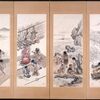 ［企画展］★『蝦夷風俗十二ヶ月屏風』を読む１　クローズアップ展示１