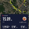 ランオフ明け15.09km〜5月17日〜