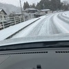 予想外の雪