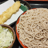 大もり蕎麦とイカ天