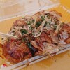 那珂湊おさかな市場／イイダコのたこ焼きと真牡蠣