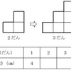 平成24年度の，段数と周りの長さの問題