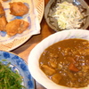 夕食　カレー（二日目）