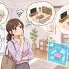 AIと住まい：③ 家具の配置で迷った時