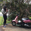 弐号機のバイクが壊れる