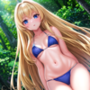 【Stable Diffusion】AnyLoraCleanLinearMix_ClearVAEとLoRAでゴブリンスレイヤーの女神官の水着画像を生成してみた