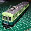 京電車輌・工事記録44…白帯を入れる試験作業