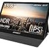 15.6インチ モバイルモニター JAPANNEXT 15.6型 フルHD 1920x1080 10点タッチパネル機能 薄型モバイルディスプレイ Type-C/min iHDMI スタンドカバー付き JN-MD-IPS1560TFHDR