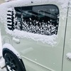 雪の日に。