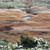 栗駒山　草紅葉、展望岩頭からの眺め