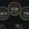低強度ジョグ12.28km・3日休んでからの復帰ランの巻