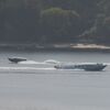 　海辺の風景・豪華客船ガンツウ