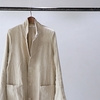 New arrival / daub / COTTON LINEN DUSTER COAT