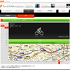 (自転車)auケータイで走行記録