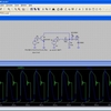 インダクタ 100μH　の　スイッチング部　を　LTSPICE　で