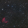 メデューサ星雲とNGC2395