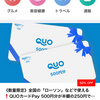 QUOカードPAY500円分を半額で手に入れよう（タイムバンク）