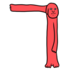 数字の7（ナナ）のかわいいイラスト