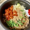 炊飯器で作る！牛肉とキムチの【ビビンバ風】炊き込みご飯