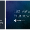 【Unity】VR向け？のリストビュー List View Framework