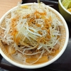 白髪ねぎ牛丼。すき家