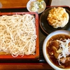 そば政【蕎麦政】（足立区南花畑 六町駅）冷肉そば＋かき揚げ