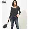 【50%OFF ⇒ 990円】 AZUL BY MOUSSY・レディース カットソー