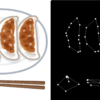 Python + OpenCV で星座を作るプログラム