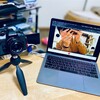 OM-D Webcam Beta で Meet 飲み会