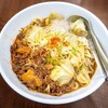 ラーメン東横笹口店＠新潟　辛肉ラーメン、油淋鶏6P