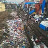 インド国内でみられるゴミ問題
