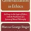  Generalization in Ethics